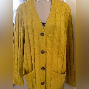 Merokeety Long Sleeve Cable Knit Sweater